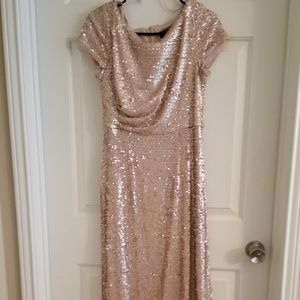 Floor Length Sequin Dress